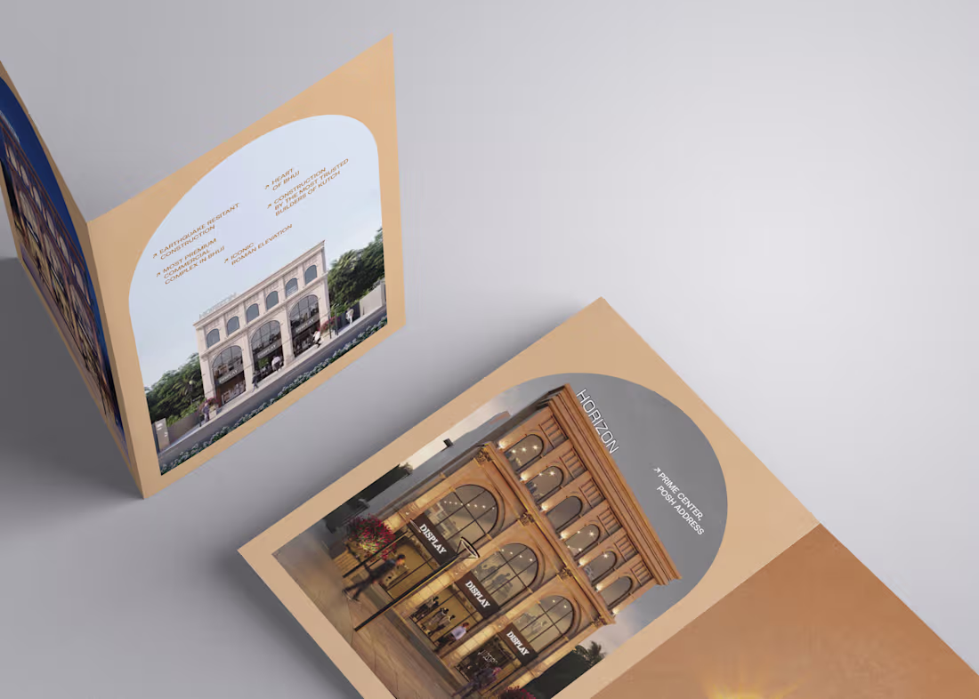 Cover image for Real Estate Brochure Design Concept 

This