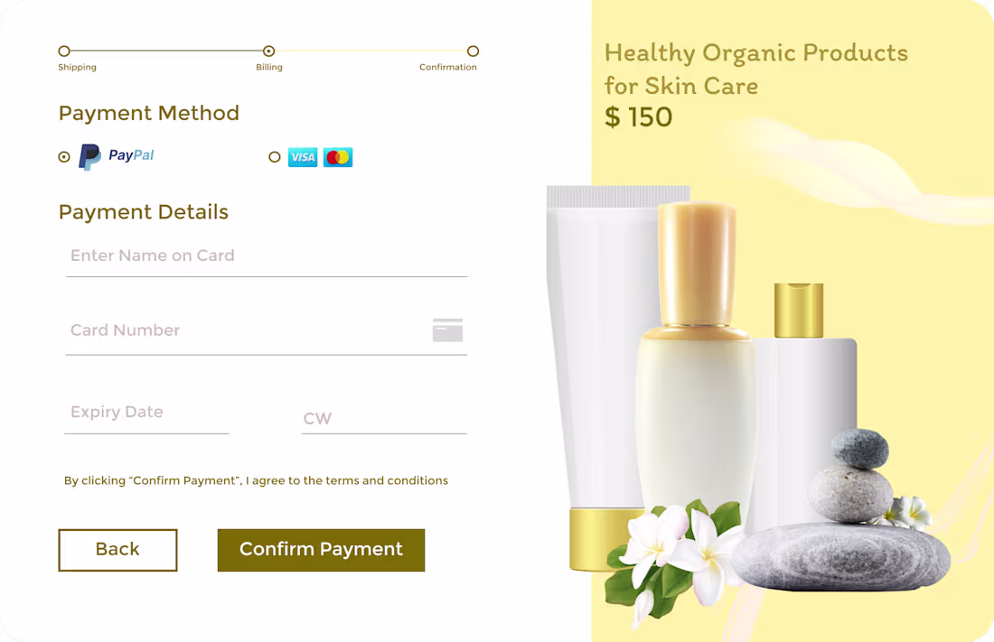 Cover image for checkout page