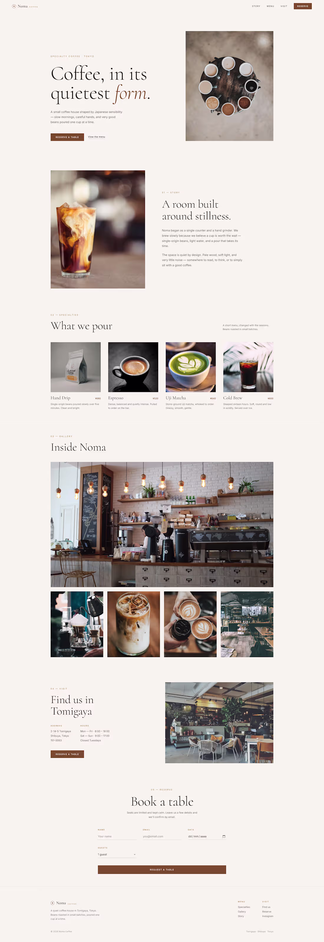 Cover image for Noma Coffee is a concept