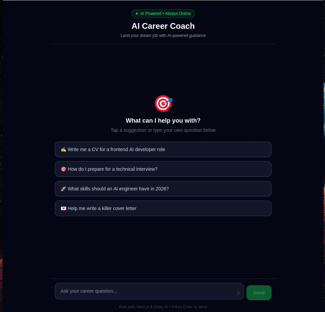 Cover image for AI Career Coach :: A