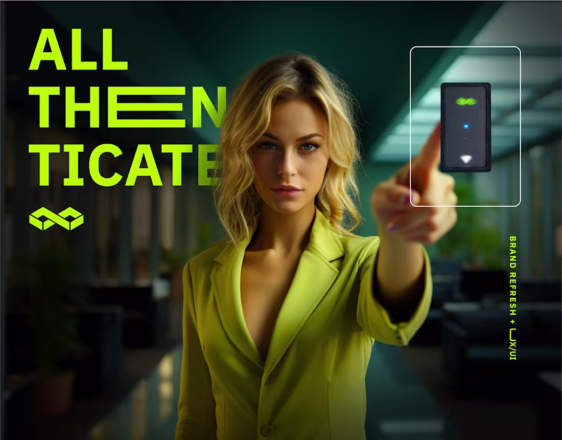 Cover image for Allthenticate | UX/UI · [Brand Refresh]