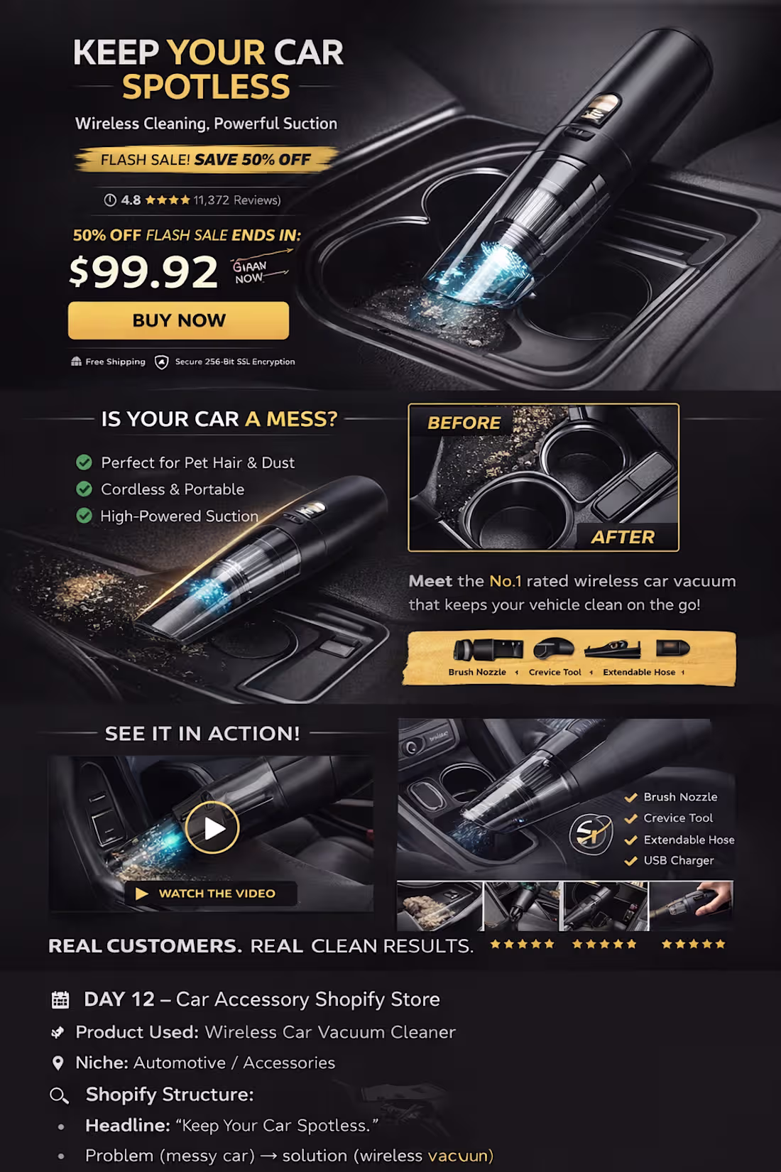 Cover image for Car Accessory Landing Page
Product: Wireless