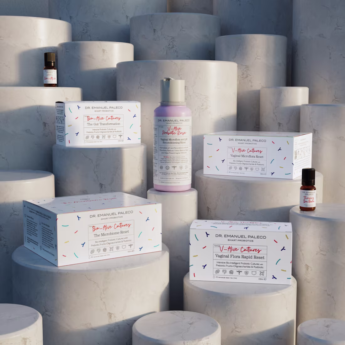 Cover image for Probiotic products environment scene