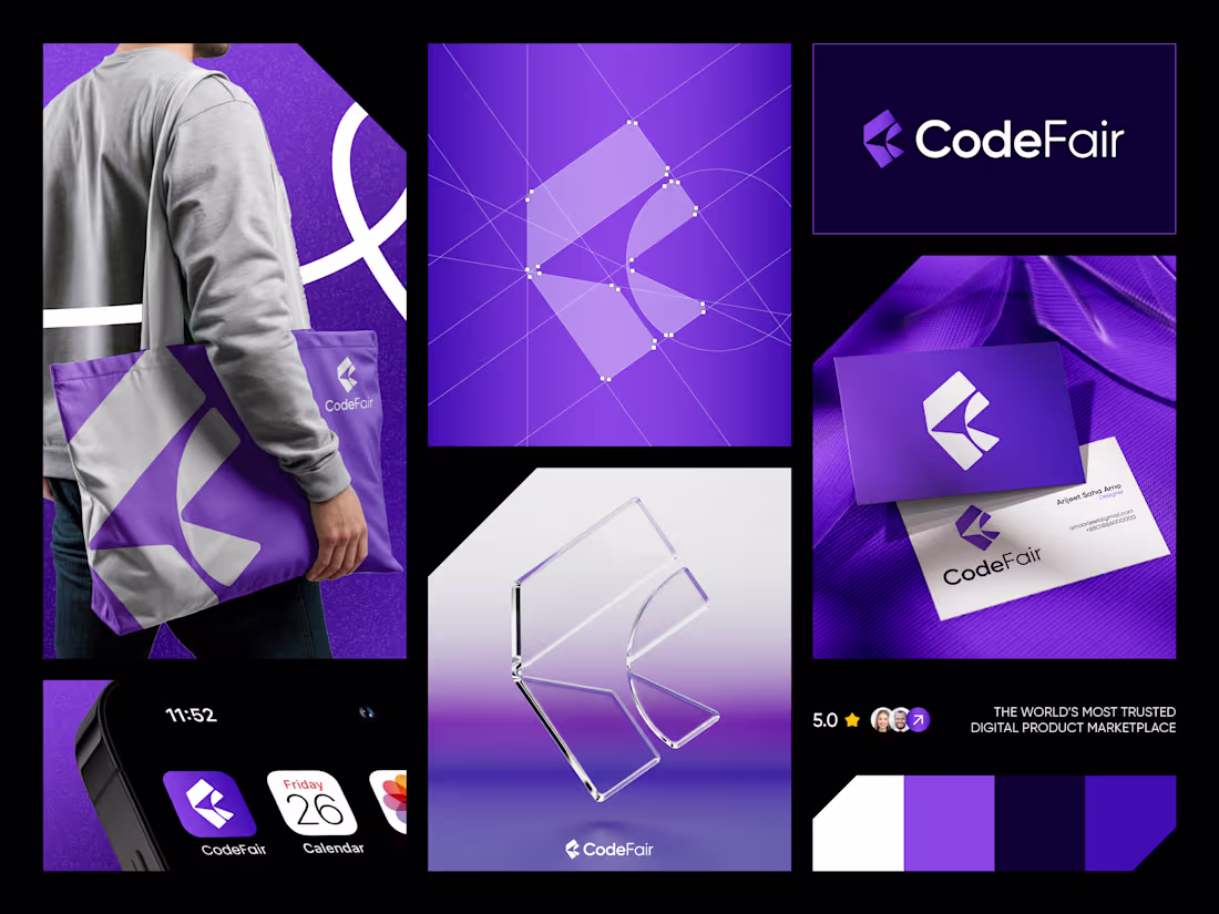 Cover image for CodeFair - Logo & Branding for a Digital Product Marketplace...