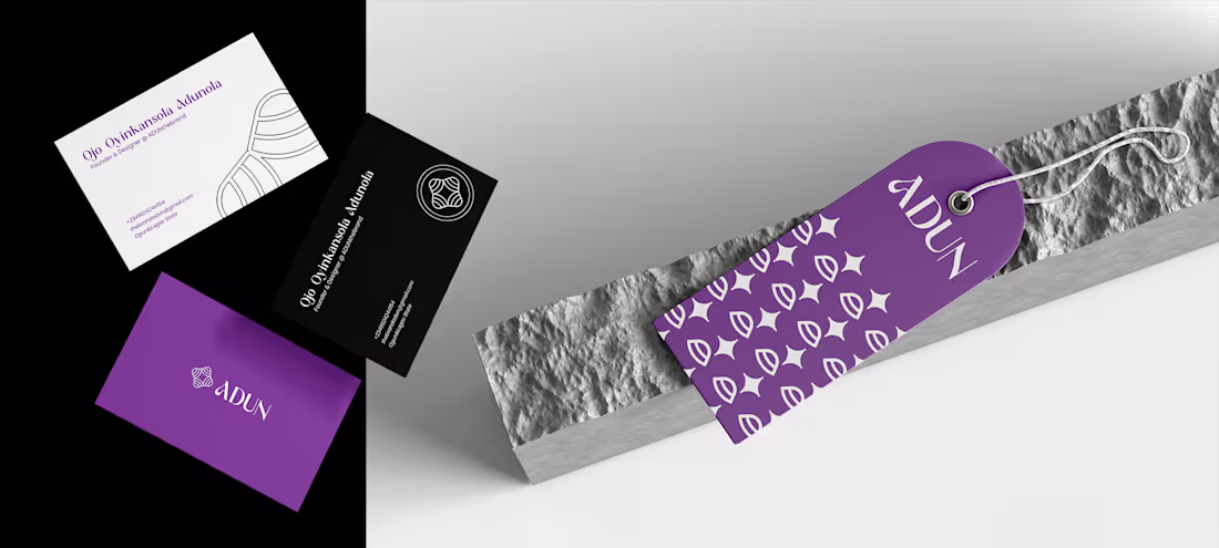 Cover image for Brand Identity Design for ADUN :: Behance