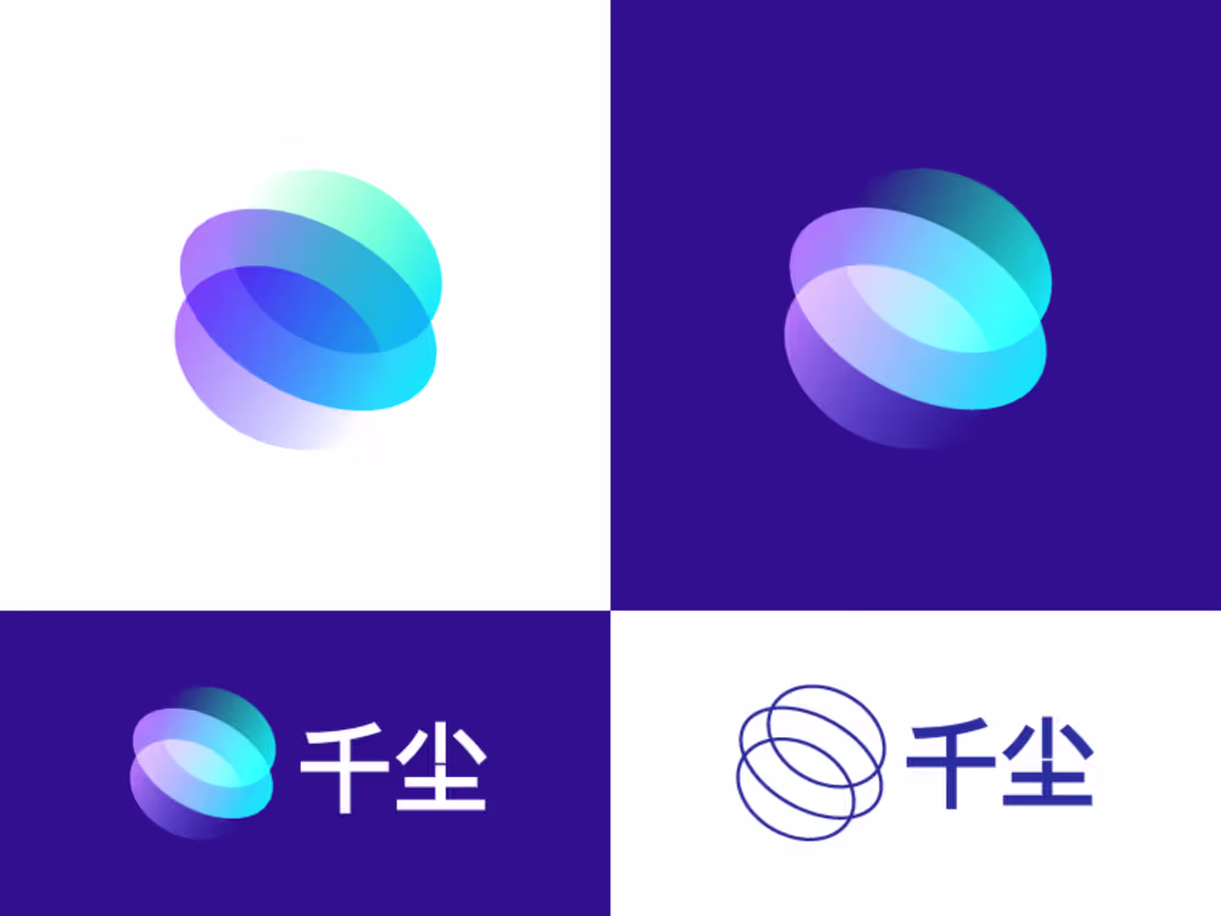 Cover image for VR / AR logo design // SOLD