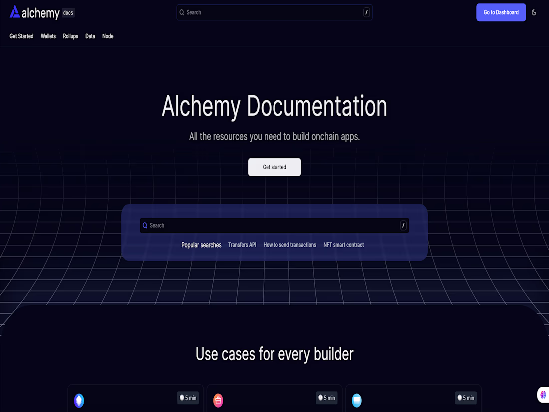 Cover image for Alchemy Developer Documentation: Simplified Web3 Integration