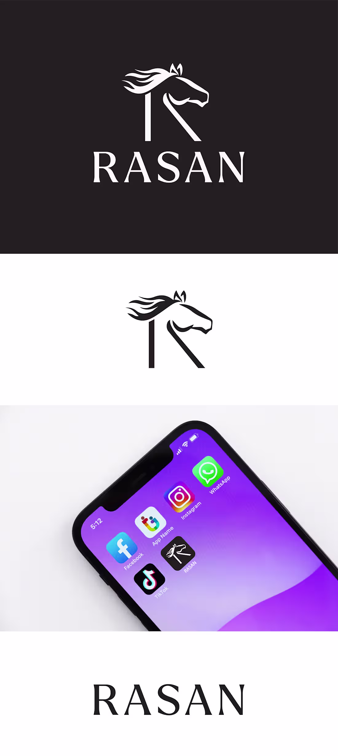 Cover image for RASAN App Logo Design
