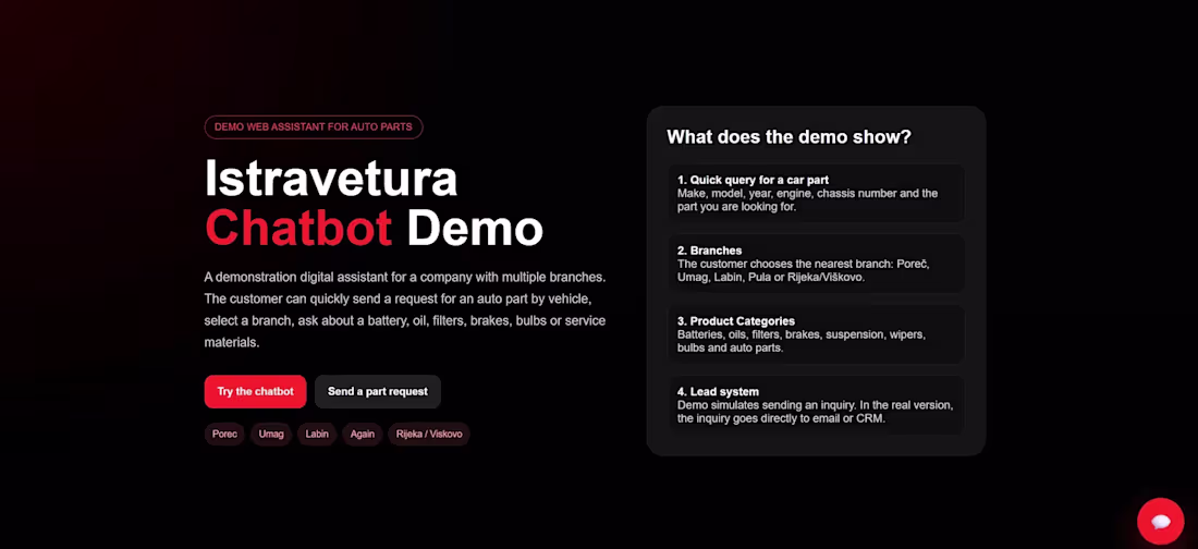 Cover image for I build custom AI chatbots for hotels, tourism and automotiv...