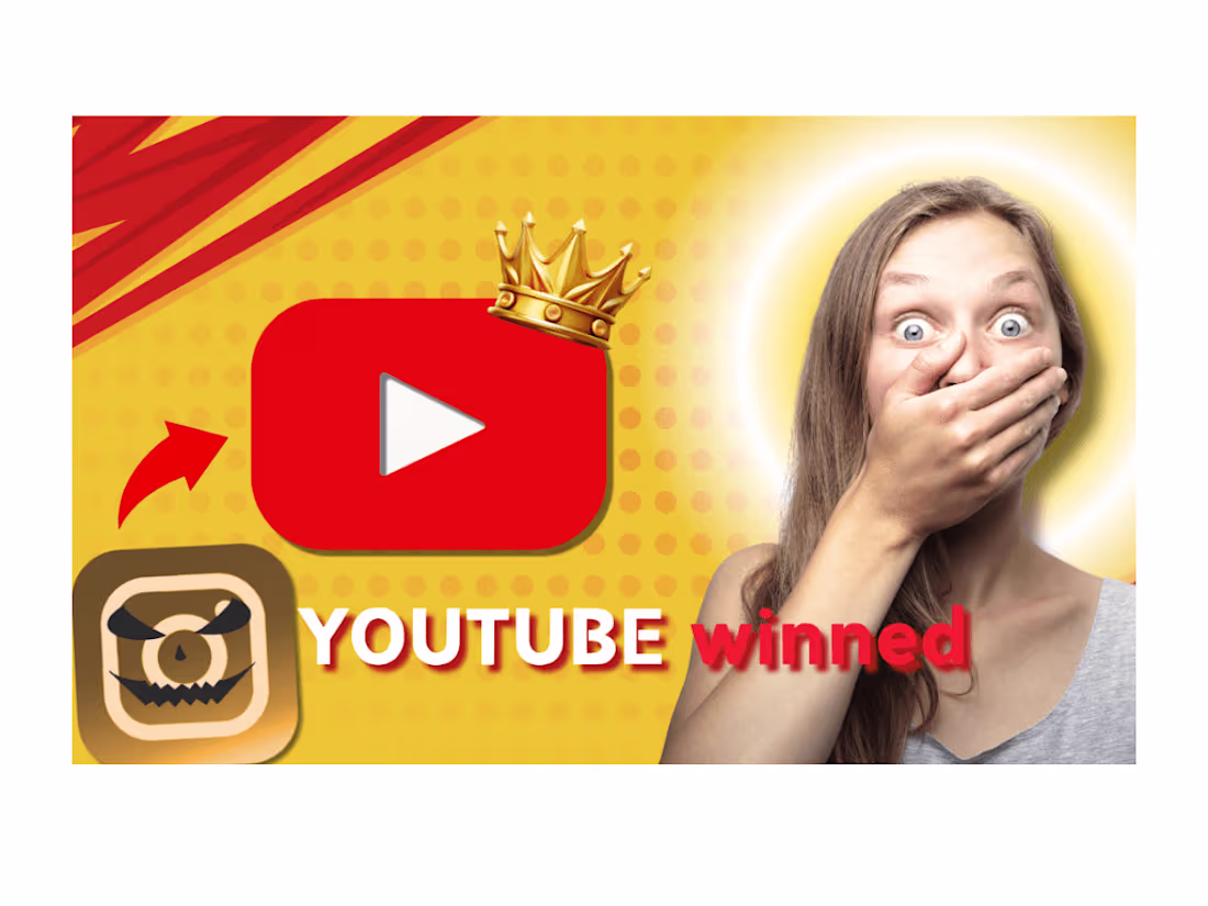 Cover image for YouTube vs Instagram {sample vide of basic editing}