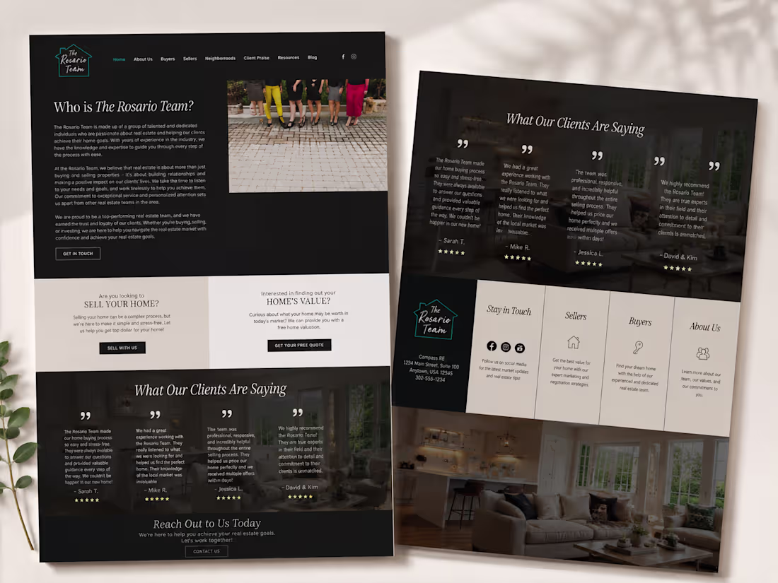 Cover image for Designed a sophisticated Kajabi website