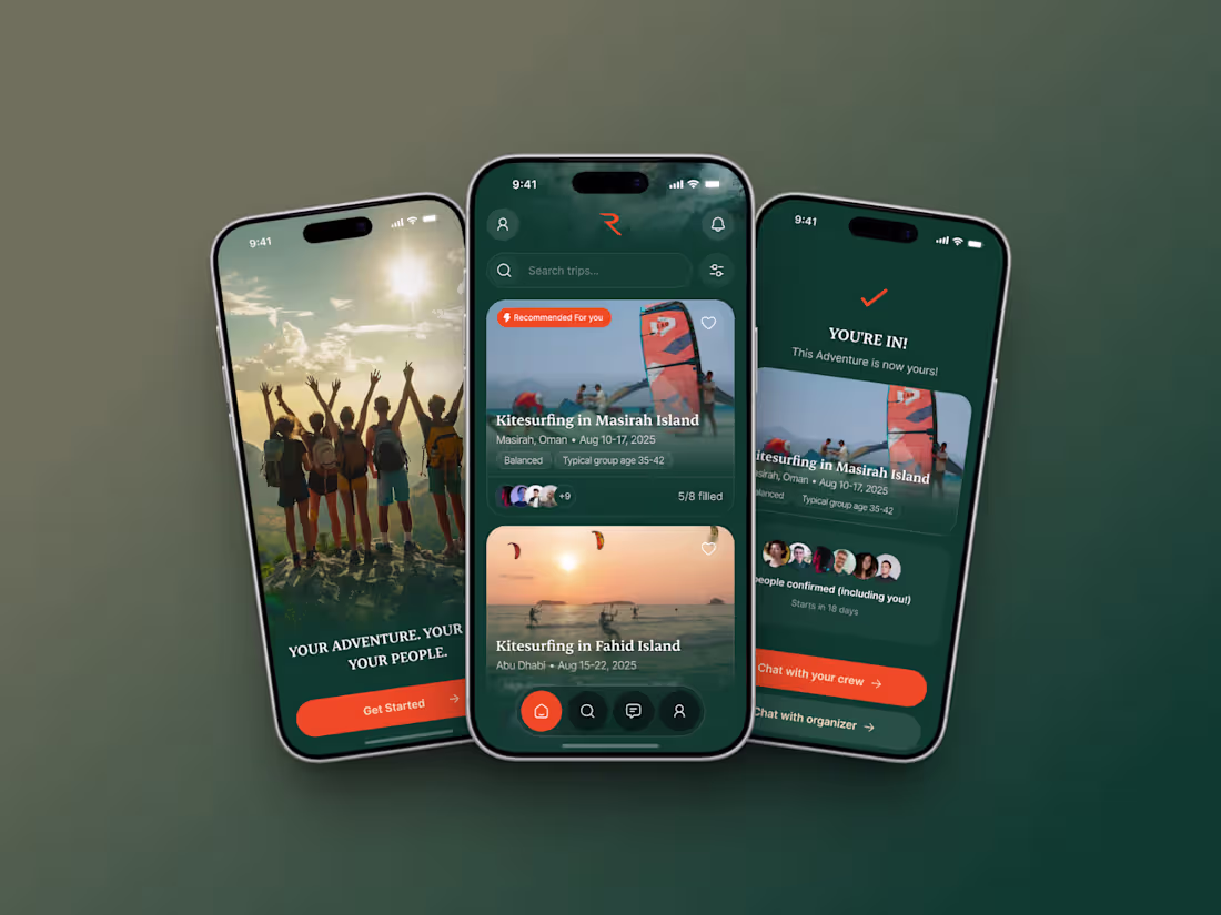 Cover image for RUSH Mobile App UI