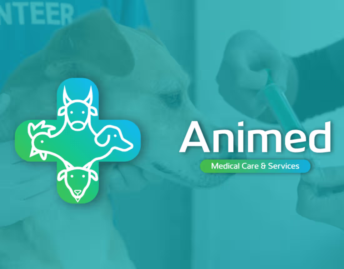 Cover image for Animed (animal hospital logo) :: Behance