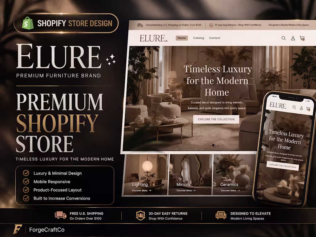 Cover image for Elure – Premium Furniture Shopify