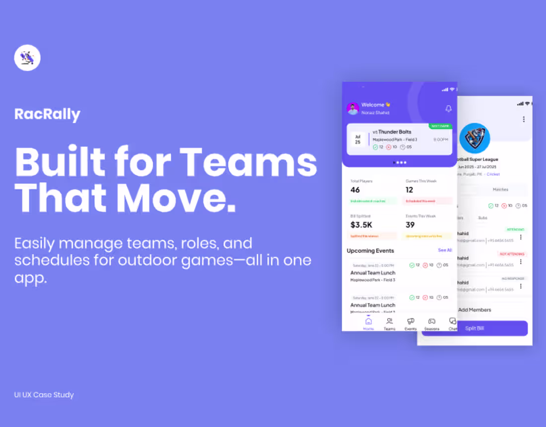 Cover image for Recrelly Mobile App Design
