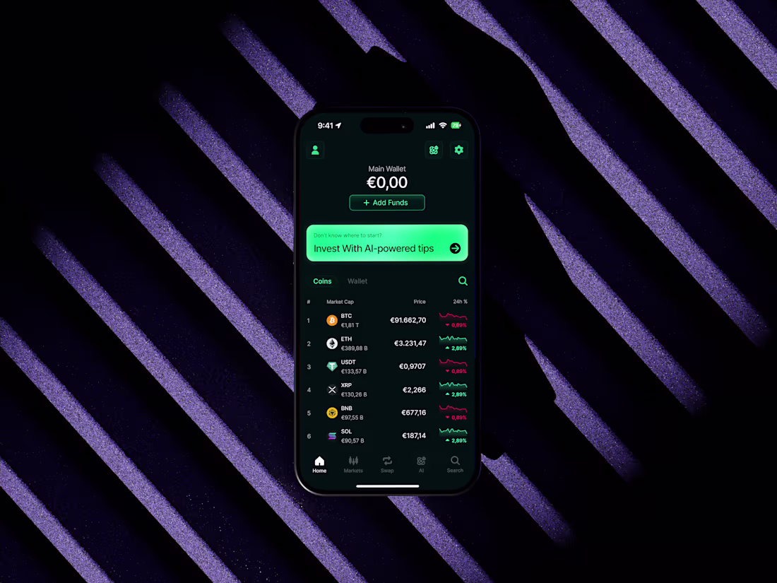 Cover image for AI-Powered Crypto Wallet Design for Beginners