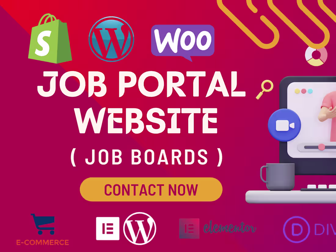 Cover image for Job Portal Website for My Italy Client
