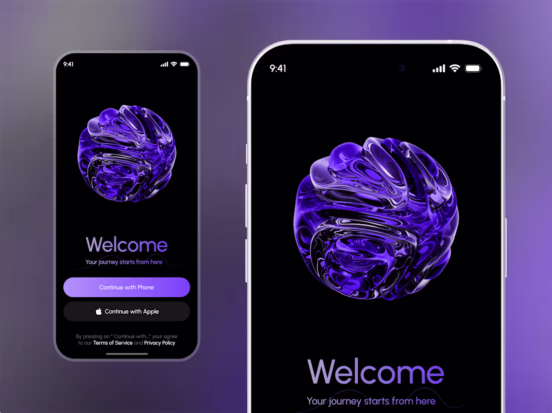 Cover image for AI Voice Welcome Screen