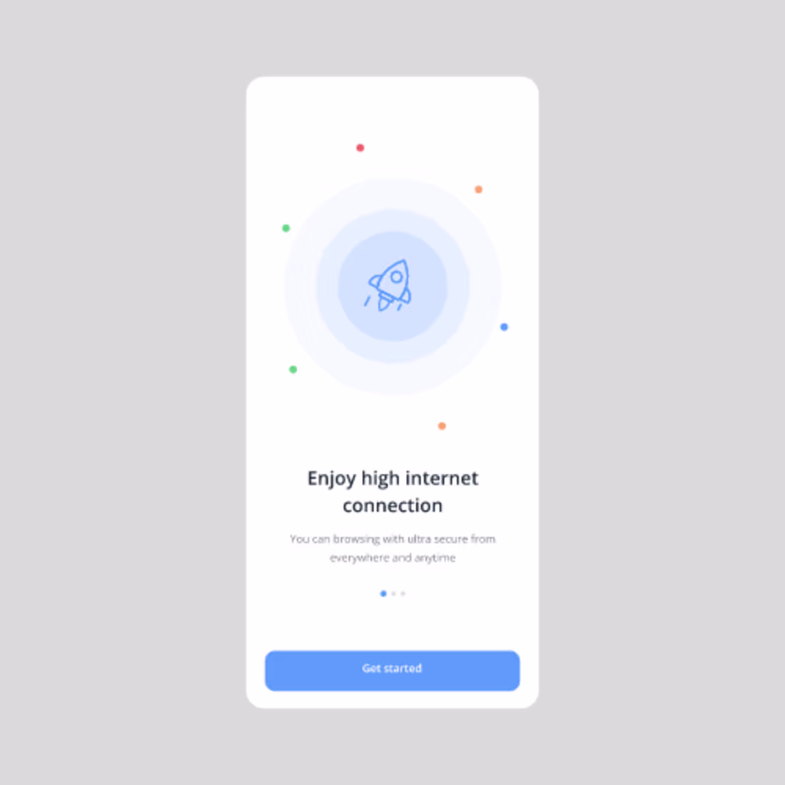 Cover image for VPN Rive animation for Mobile App