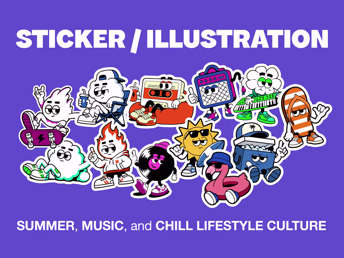 Cover image for I created a playful sticker