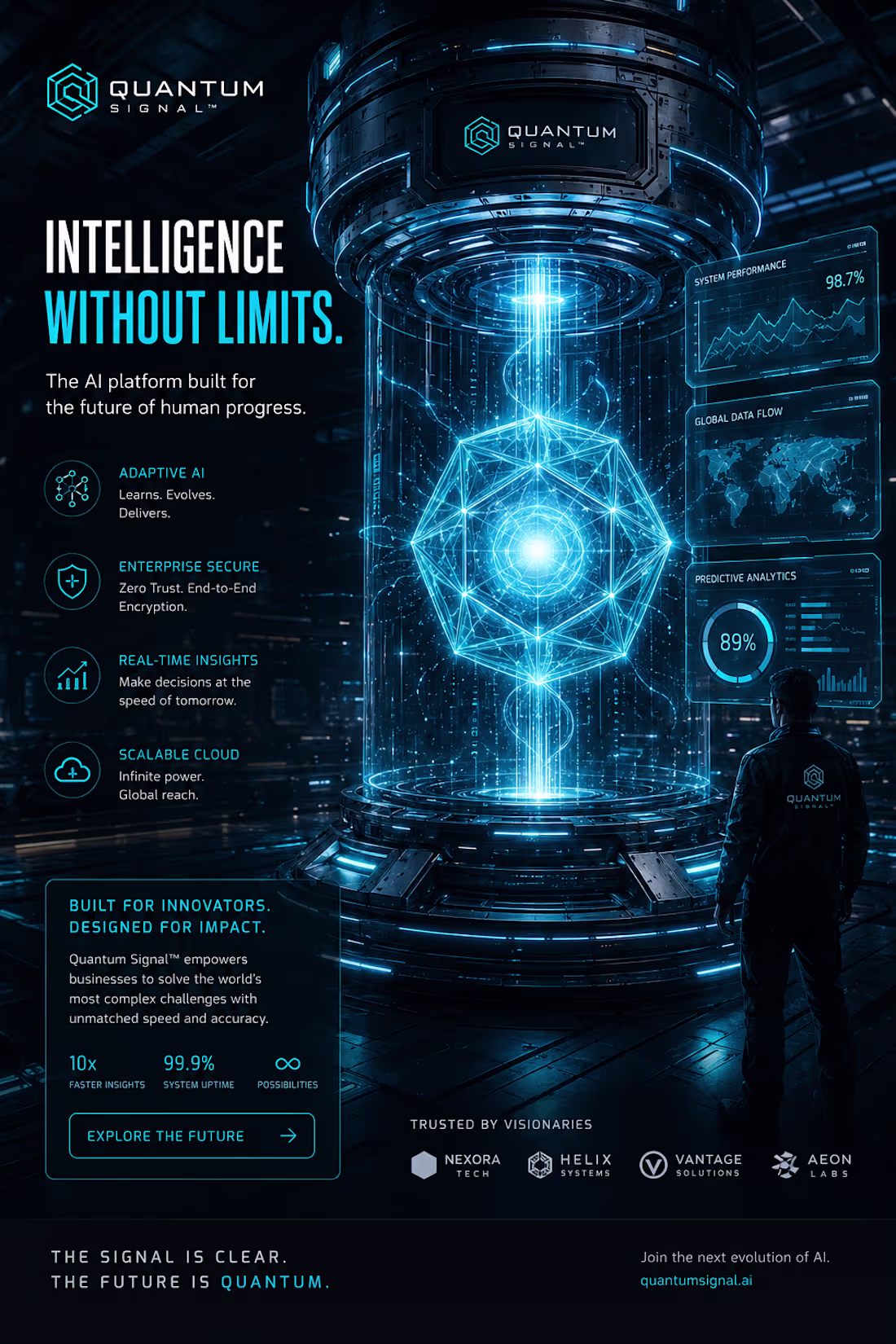 Cover image for Next-Gen AI/SaaS Brand Identity Concept