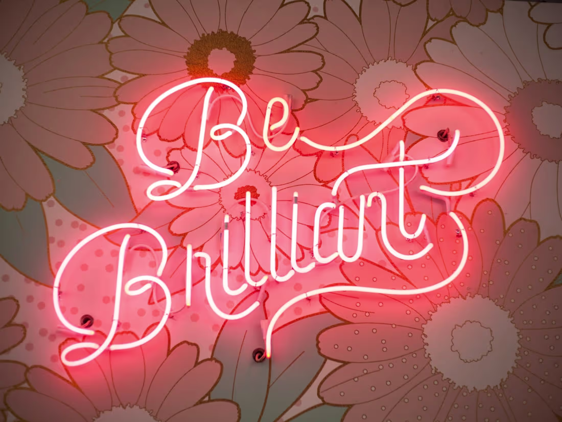 Cover image for Be brilliant 