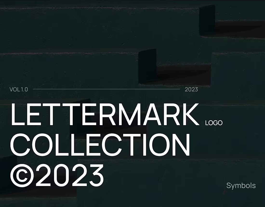 Cover image for Lettermark Logo Collection 2023©