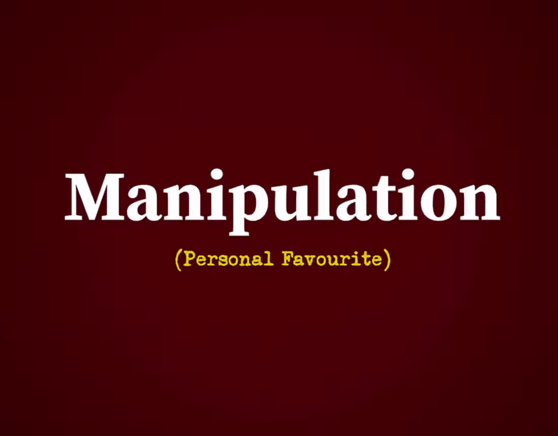 Cover image for Manipulation :: Behance