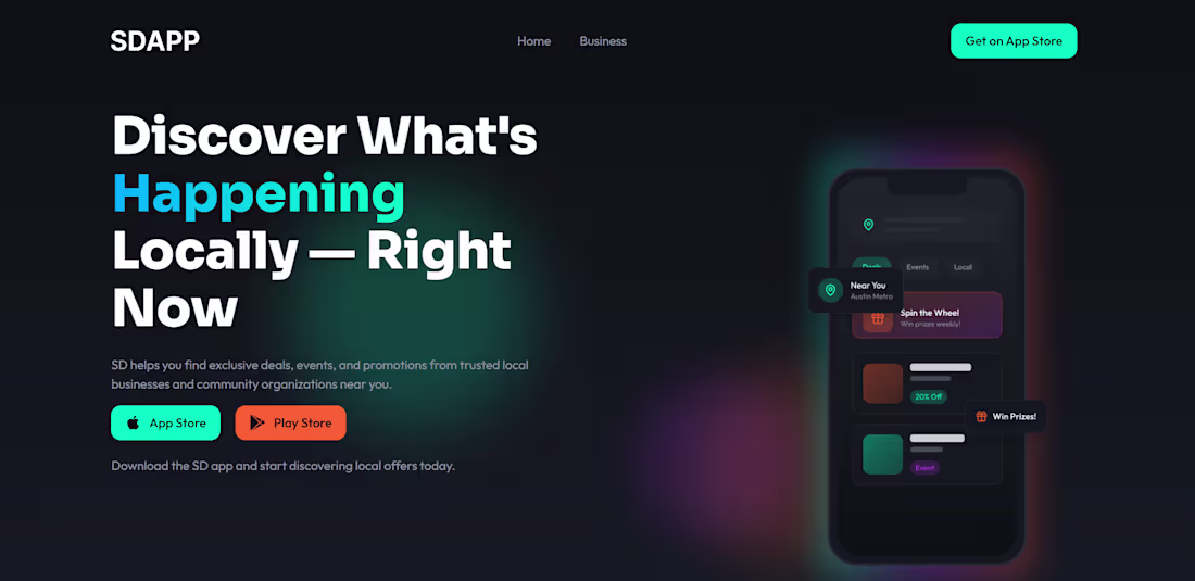 Cover image for SDAPP — HubSpot Website & Landing Pages