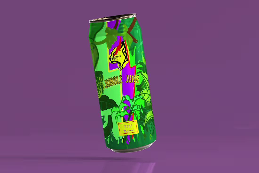 Cover image for Energy drink branding project