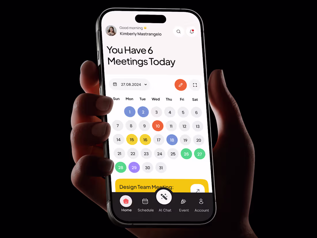Cover image for AI-Powered Scheduling App