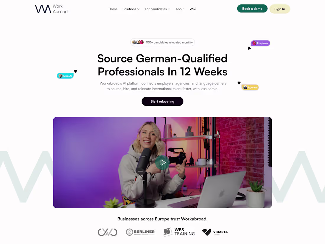 Cover image for Workabroad — AI Recruitment Platform