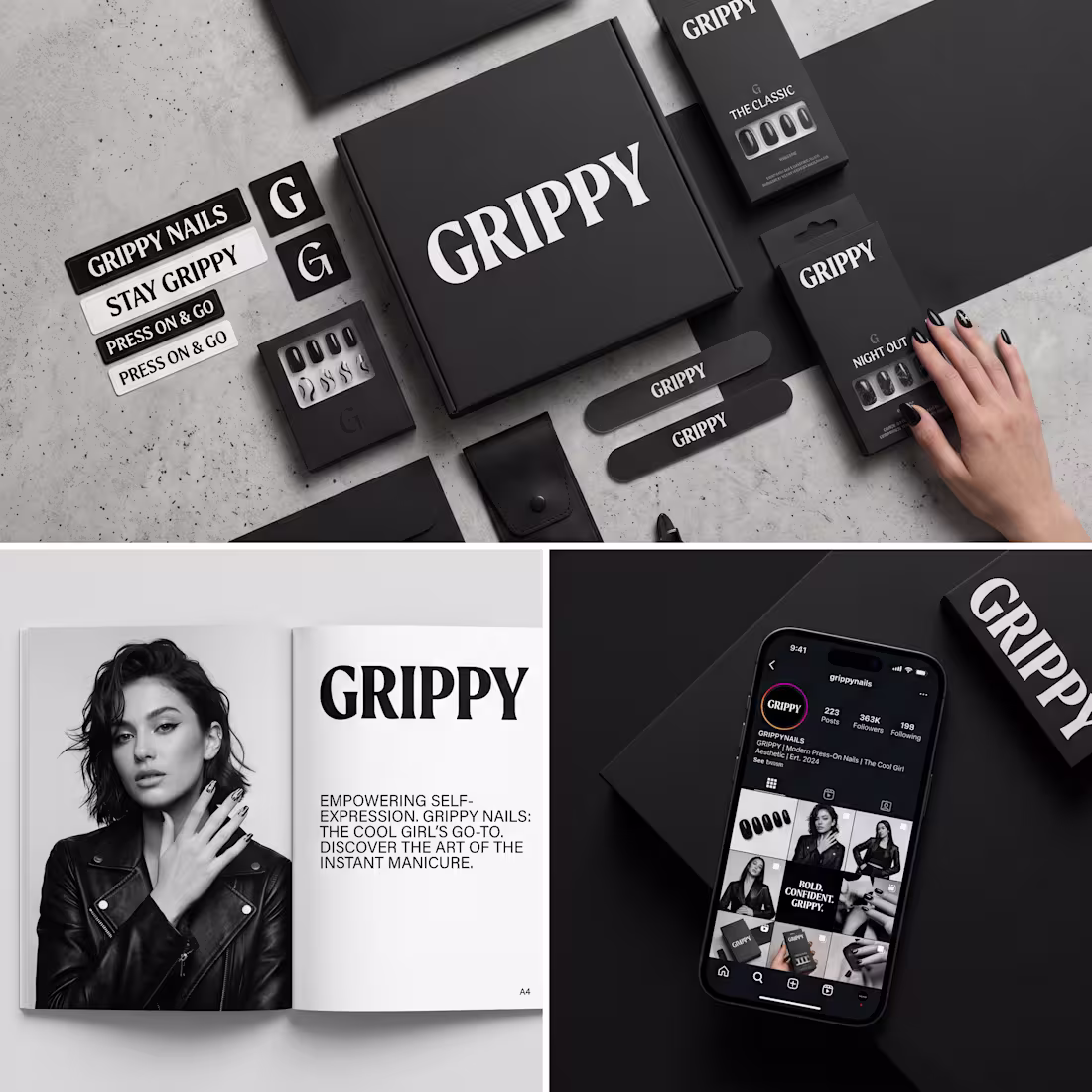 Cover image for GRIPPY — Premium Press-On Nail