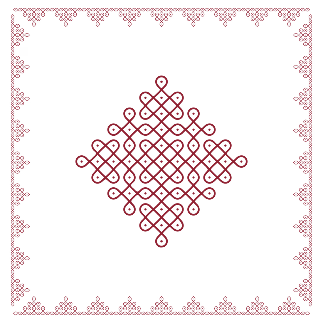 Cover image for Kolam inspired brand identity
