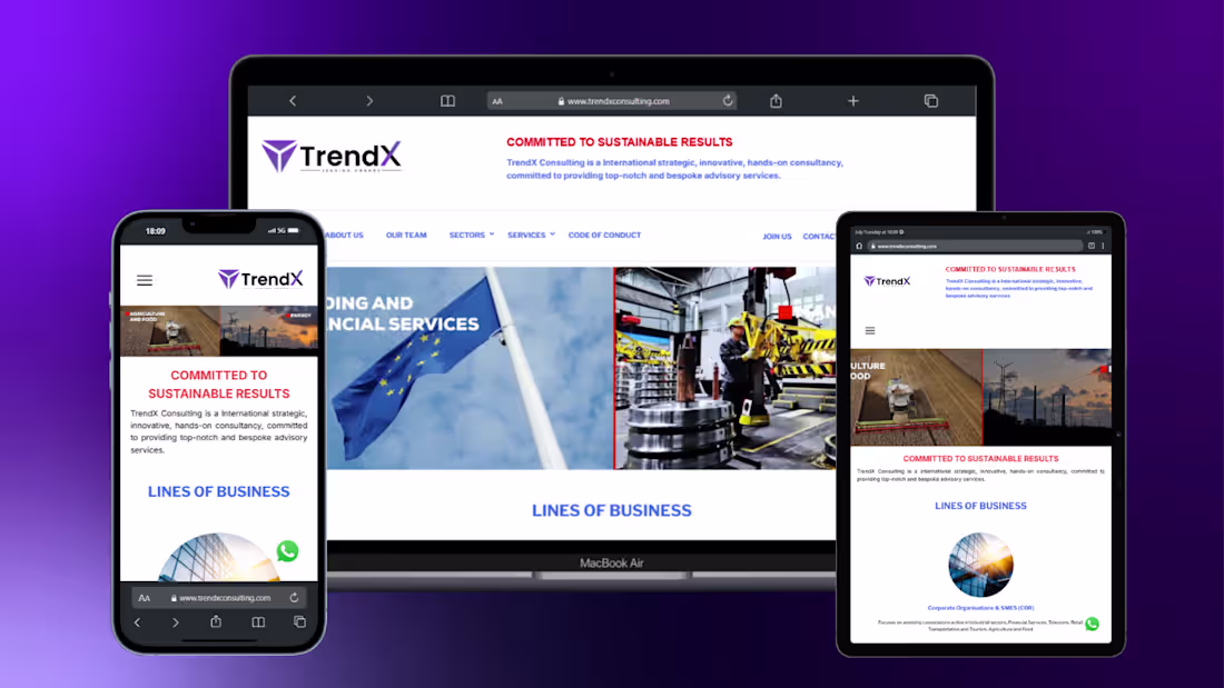 Cover image for TrendX Consulting