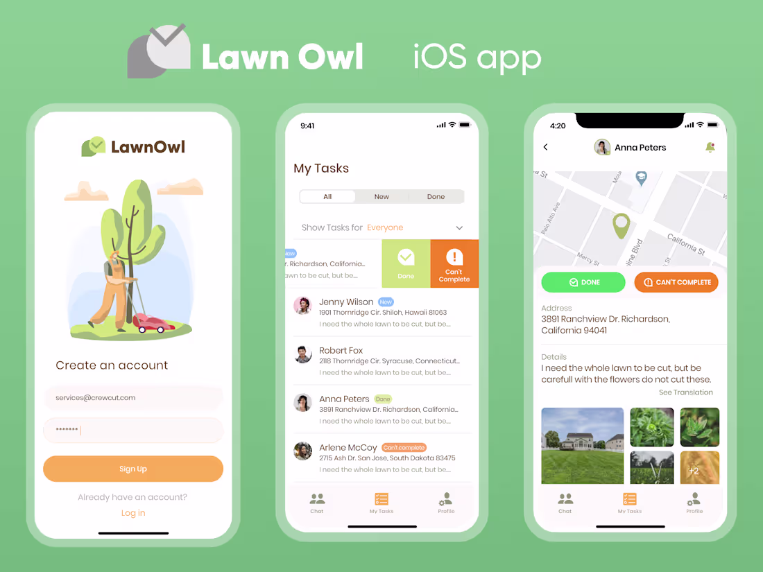 Cover image for Lawn Owl iOS app
