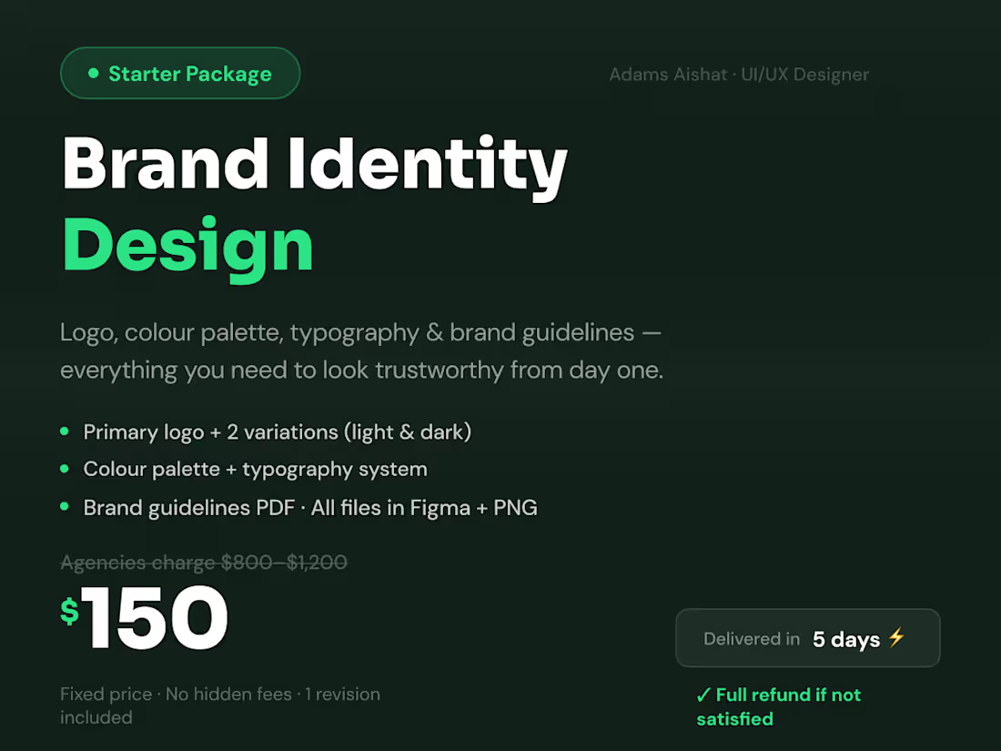 Cover image for STARTER: Brand Identity Design