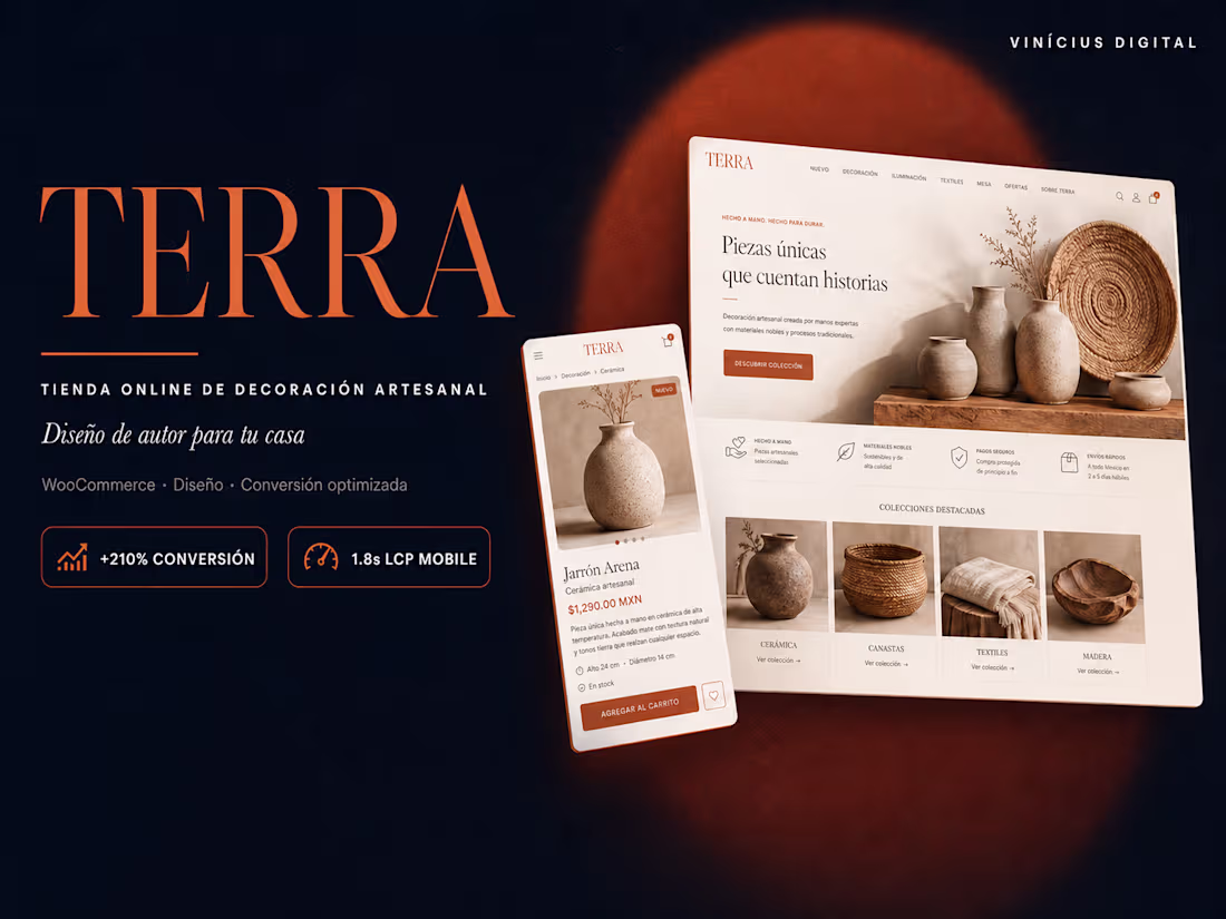 Cover image for Tienda online WooCommerce para decoración