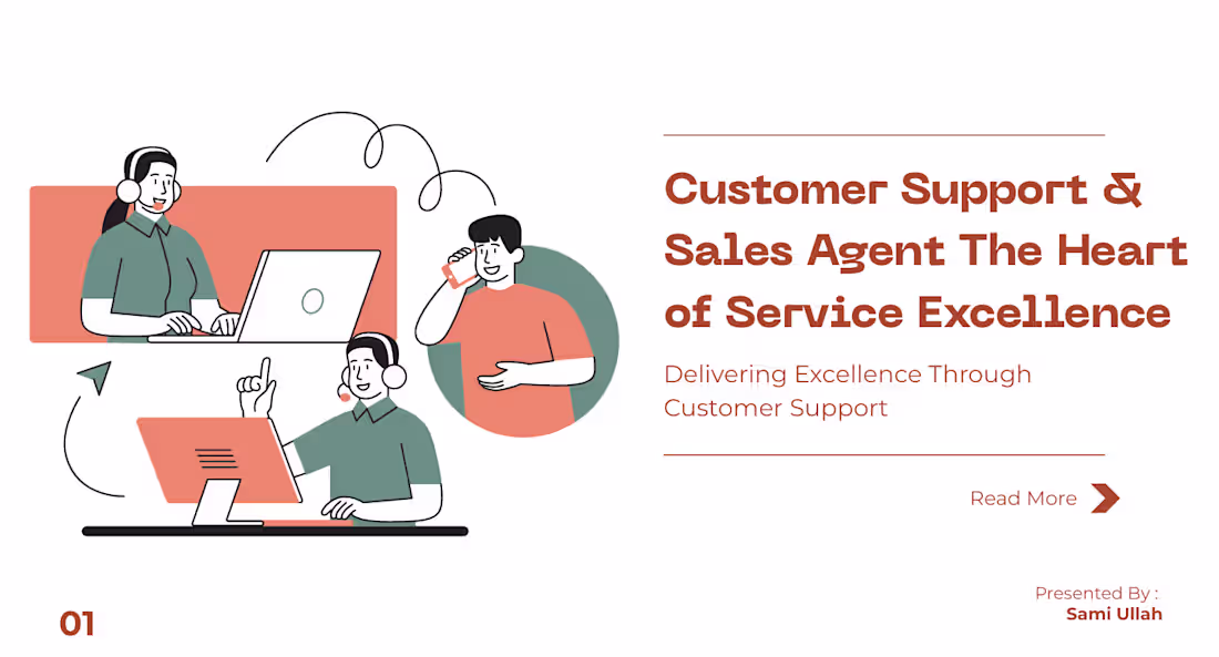 Cover image for I also provide professional Customer Support and Sales servi...
