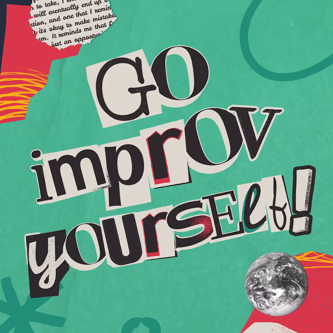 Cover image for Go Improv Yourself! - LinkedIn Newsletter