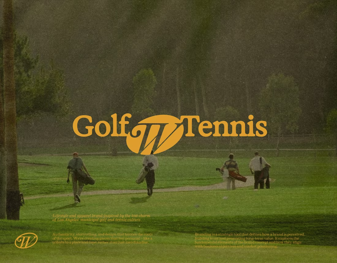 Cover image for Weddington Golf & Tennis - Visual Identity