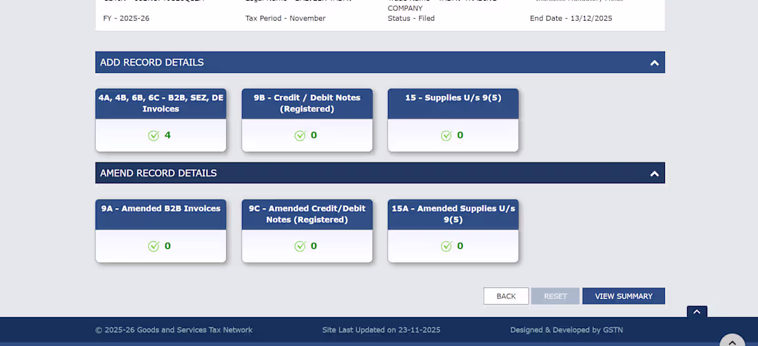 Cover image for GSTR Filing