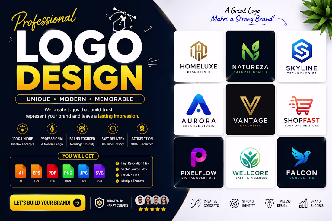 Cover image for Designed a modern, memorable, and