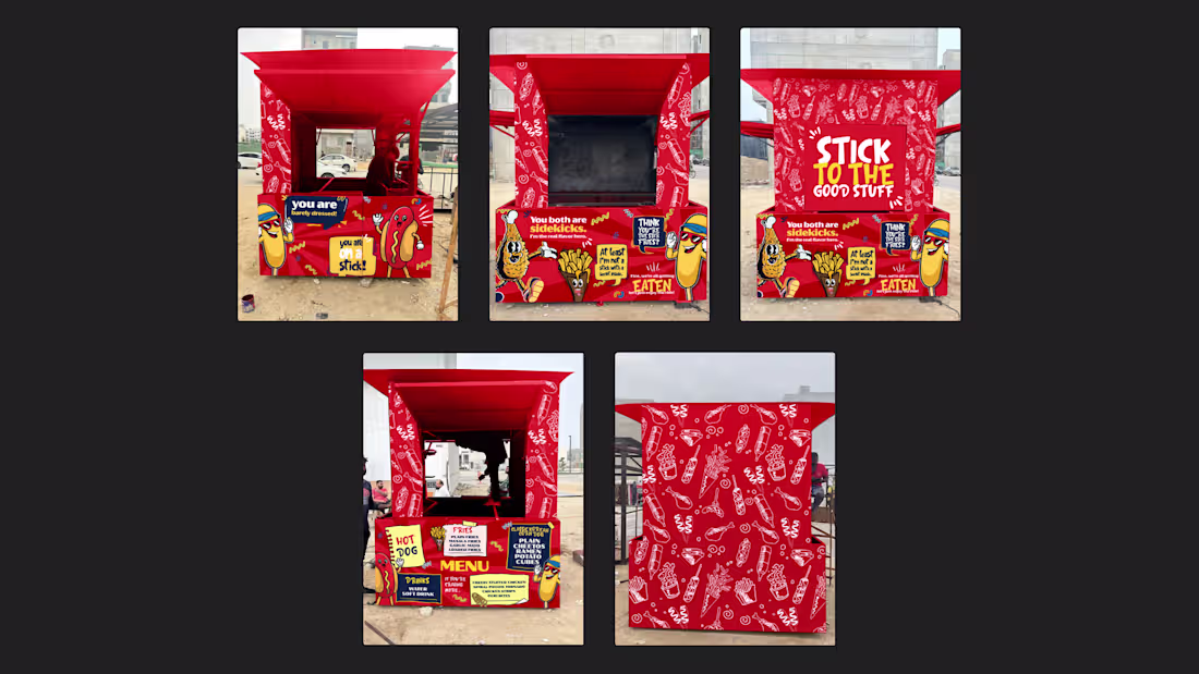 Cover image for Food cart designed for Oh