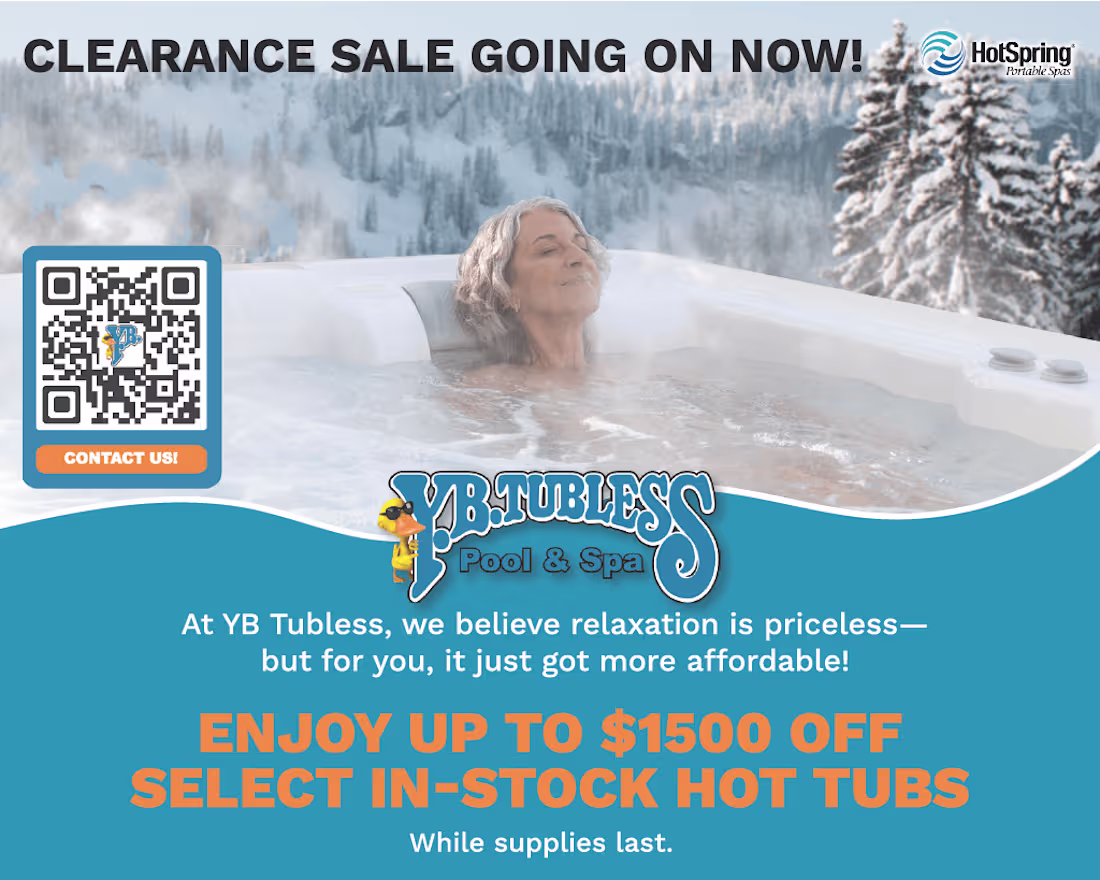 Cover image for Y.B. Tubless Pool & Spa