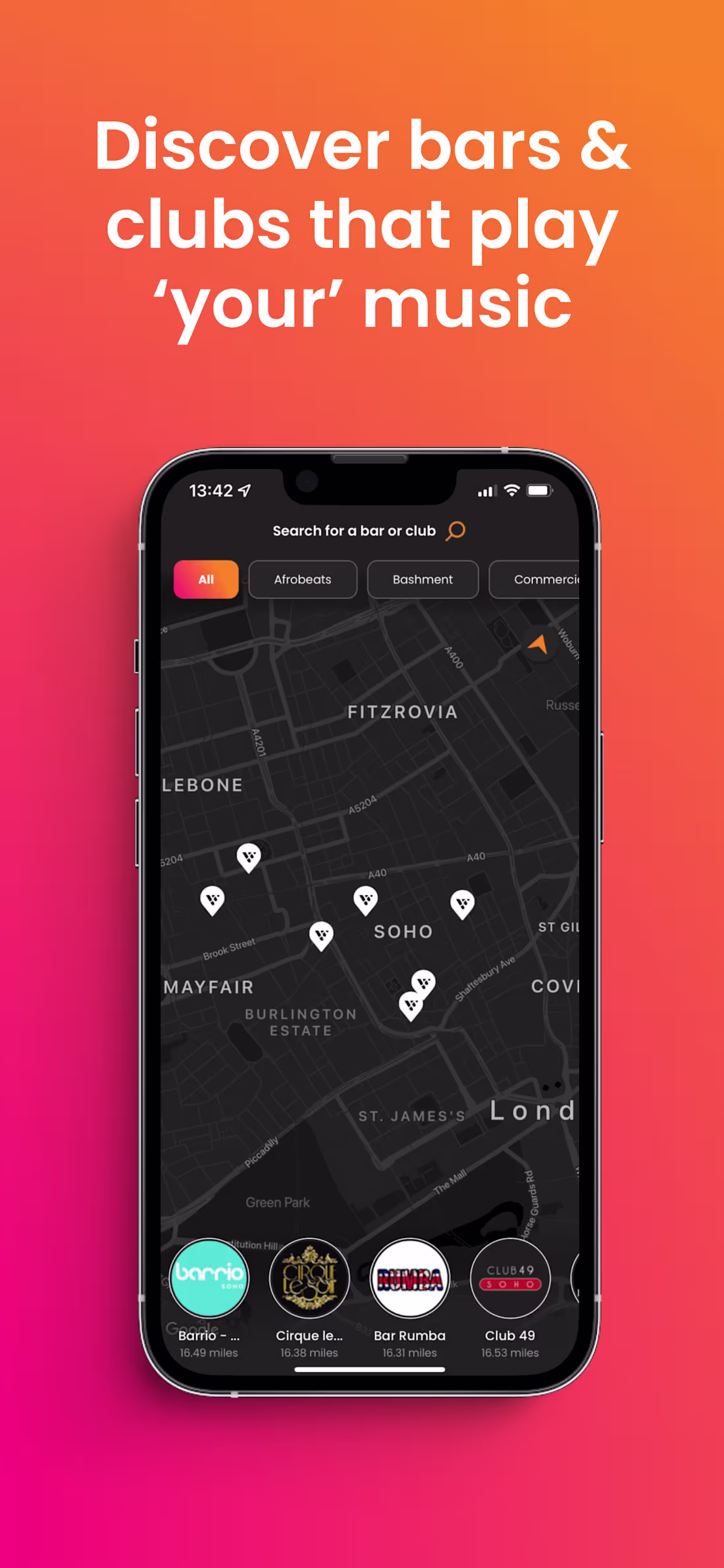 Cover image for Location-based bar discovery mobile application