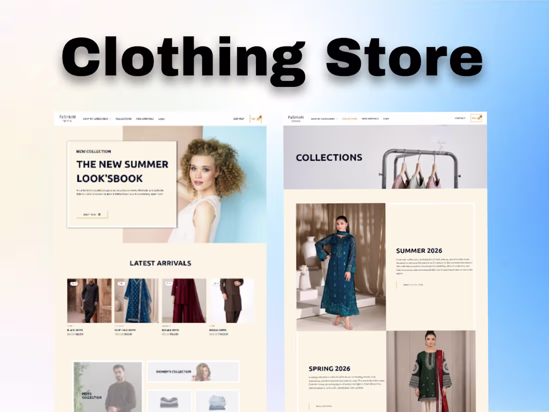 Cover image for WordPress Clothe's Store