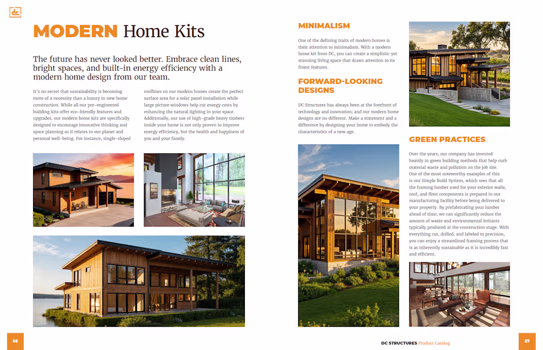 Cover image for DC Structures Product Catalog -