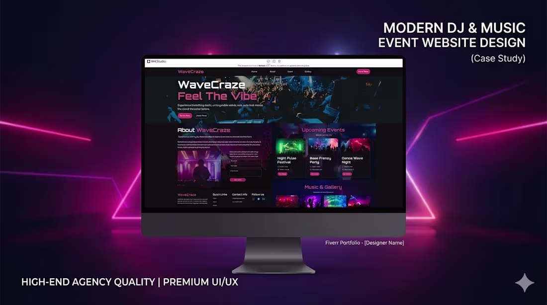 Cover image for Modern DJ & Music Event