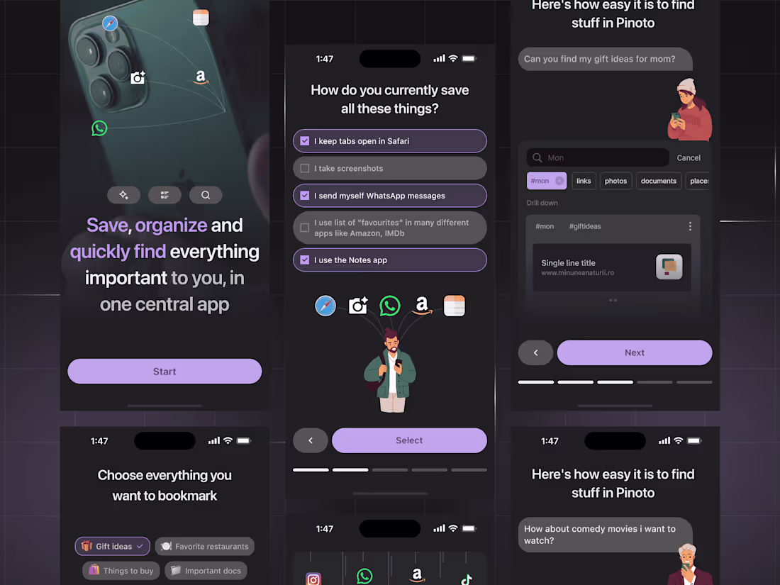 Cover image for Pinoto – Bookmark Everything in One App